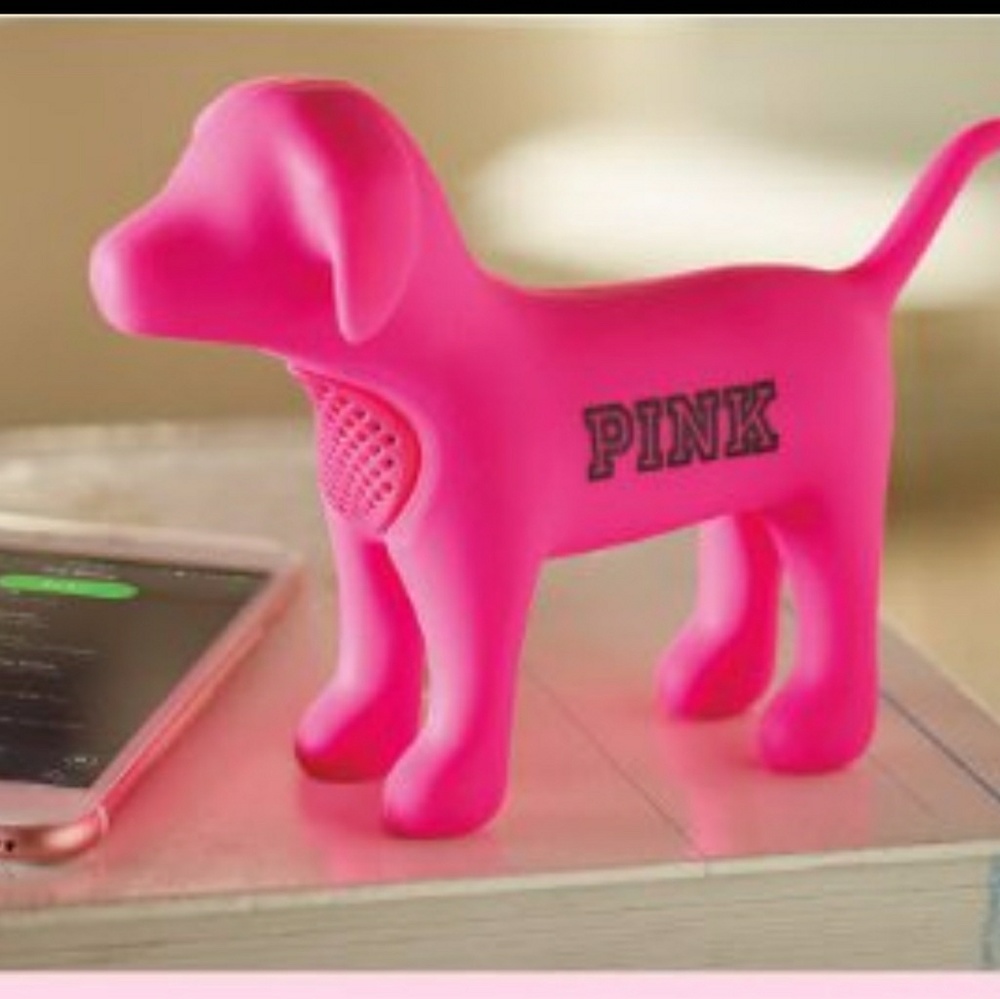 RESERVED NWT PINK Mini Dog Speaker